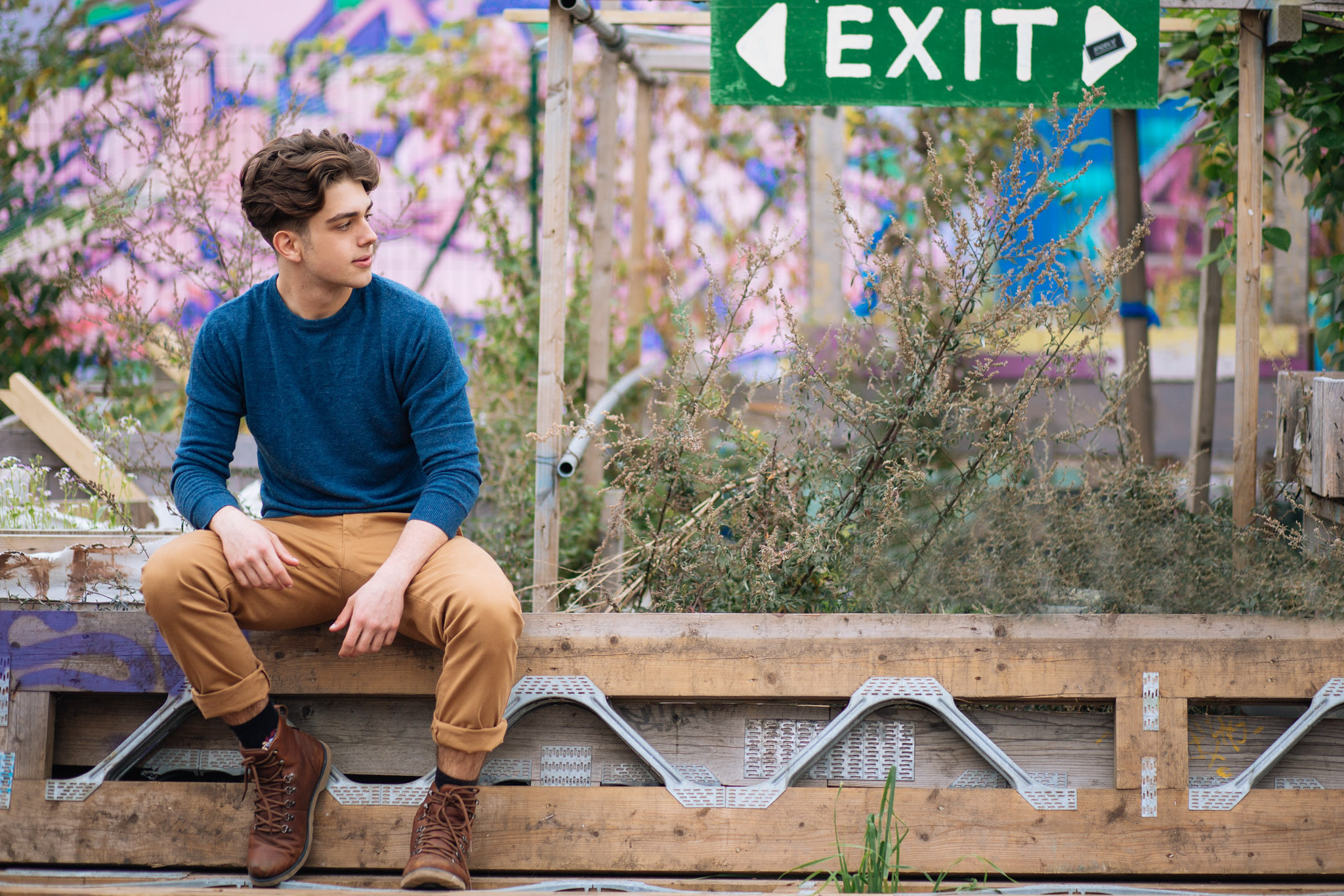 Ian captured by Charlie Burgio/Splento