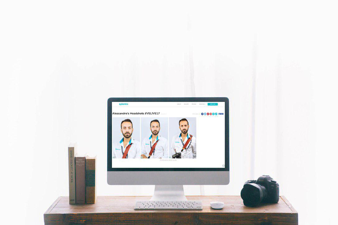 Private Attendee Photo Galleries by Splento