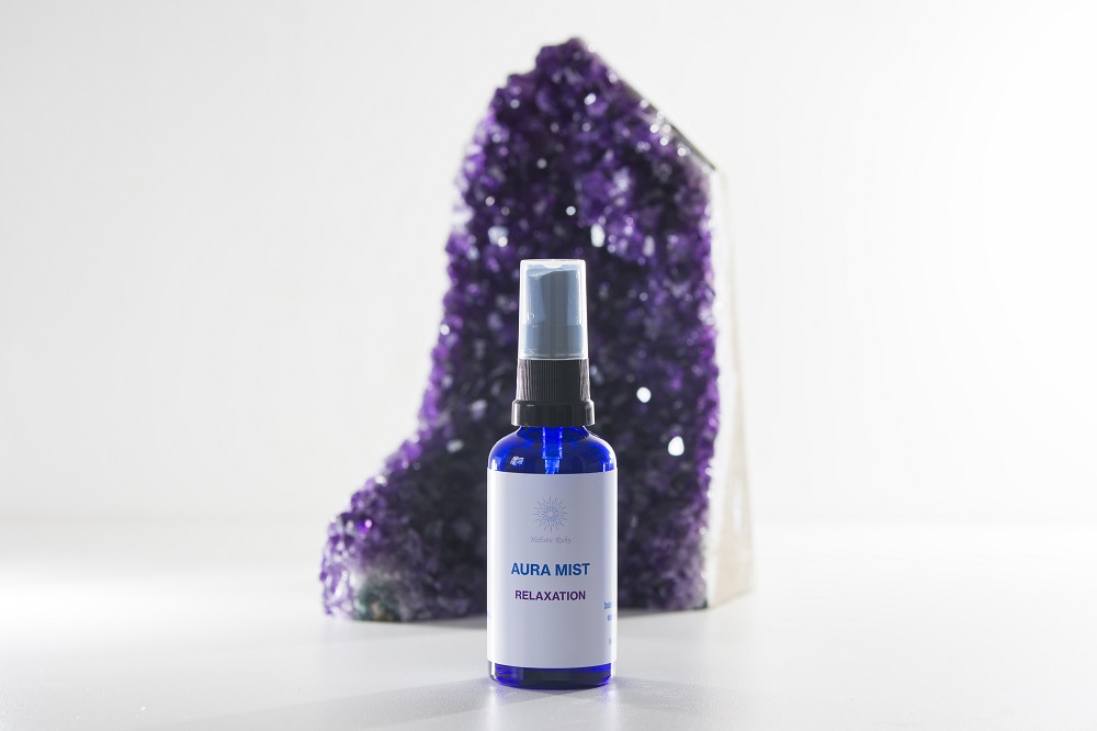 Spray bottle and amythyst - Ecwid product photography