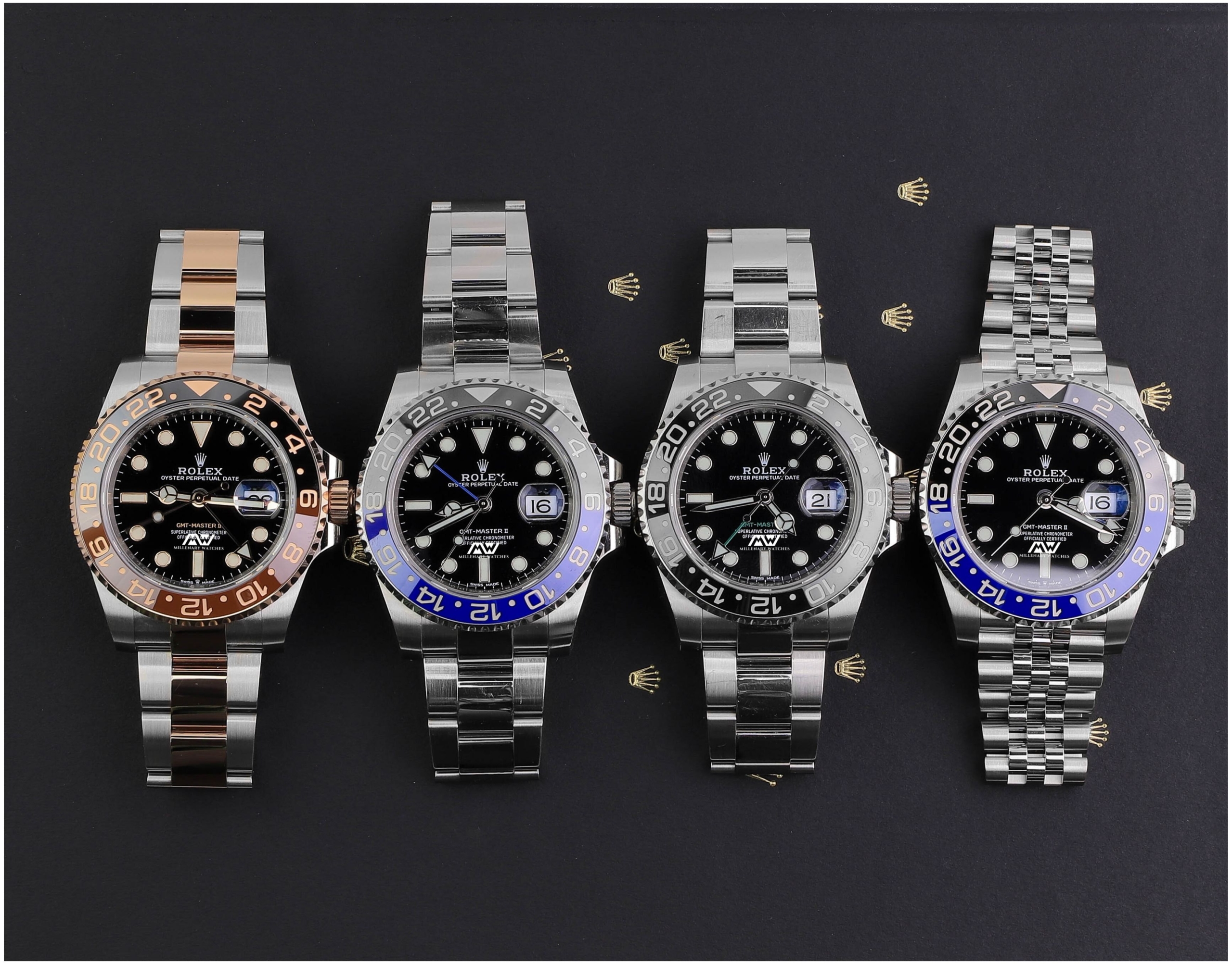 Group of 4 watches - Product Photography Styles