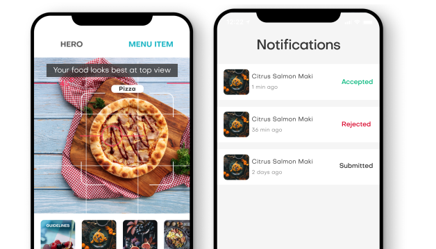 FoodApp Screens