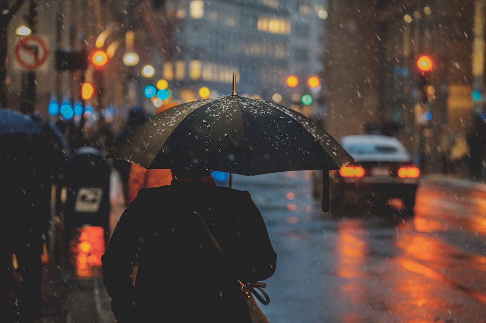 雨の写真のアート