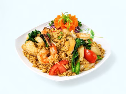 Traditional fried rice, refreshed by Splento from the photo the listing already had