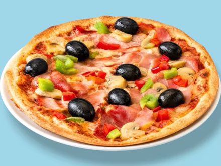 Pizza Quattro Stagione, edited by Splento and delivered to the listing